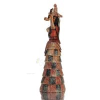 Snake Goddess, Goddess of Fertility 30cm Full Alabaster Statuette, Minoan Civilization, Ancient Greece Polyester 3 - grifon.se 
