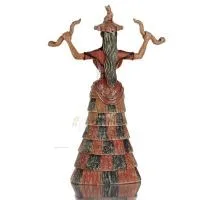 Snake Goddess, Goddess of Fertility 30cm Full Alabaster Statuette, Minoan Civilization, Ancient Greece Polyester 4 - grifon.se 