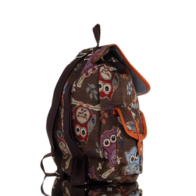 Backpack with Owl or Glauca 4 Fabric and bags 6 - grifon.se 