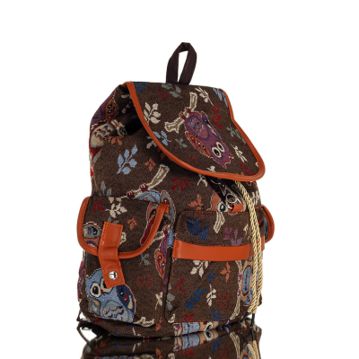 Backpack with Owl or Glauca 4 Fabric and bags 7 - grifon.se 