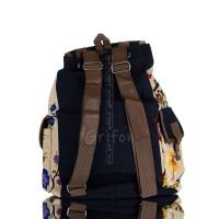 Ryggsäck med blommor Tyg och väskor 5 - grifon.se 