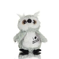 Owl or Glauka Plush 17.5cm I love Greece Soft and other toys 1 - grifon.se 
