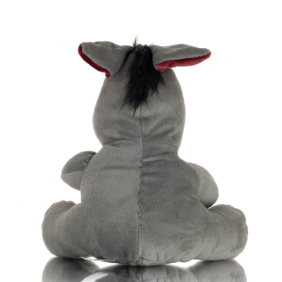 Donkey Sitting Plush Soft Cuddly Plush Toy Stuffed Animal for Kids 22cm I LOVE CRETE Soft and other toys 4 - grifon.se 