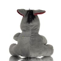 Γαϊδουράκι καθιστό Λούτρινο Μαλακό Χαδιάρικο, βελούδινο παιχνίδι Γεμιστό ζωάκι για παιδιά 22εκ. I LOVE CRETE Παιχνίδια, Λούτρινα