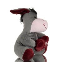 Donkey Sitting Plush Soft Cuddly Plush Toy Stuffed Animal for Kids 22cm I LOVE CRETE Soft and other toys 5 - grifon.se 