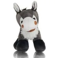 Donkey Standing Plush Soft Cuddly Plush Toy Stuffed Animal for Kids 25cm I LOVE CRETE Soft and other toys 3 - grifon.se 