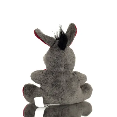 Donkey Sitting Plush Soft Cuddly Plush Toy Stuffed Animal for Kids 12cm I LOVE GREECE Soft and other toys 4 - grifon.se 