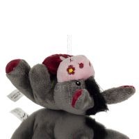 Donkey Sitting Plush Soft Cuddly Plush Toy Stuffed Animal for Kids 12cm I LOVE GREECE Soft and other toys 7 - grifon.se 