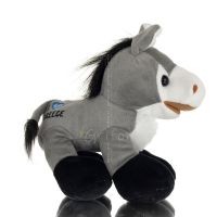 Donkey Standing Plush Soft Cuddly Plush Toy Stuffed Animal for Kids 17cm I LOVE GREECE Soft and other toys 1 - grifon.se 
