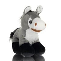 Donkey Standing Plush Soft Cuddly Plush Toy Stuffed Animal for Kids 17cm I LOVE GREECE Soft and other toys 2 - grifon.se 