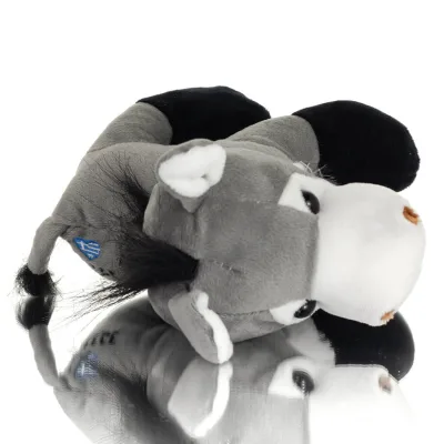 Donkey Standing Plush Soft Cuddly Plush Toy Stuffed Animal for Kids 17cm I LOVE GREECE Soft and other toys 6 - grifon.se 
