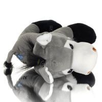 Donkey Standing Plush Soft Cuddly Plush Toy Stuffed Animal for Kids 17cm I LOVE GREECE Soft and other toys 6 - grifon.se 