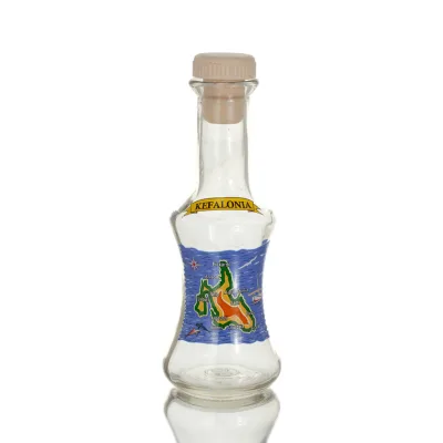 Transparent glass carafe with print, kitchen, raki, tsikoudia Kitchen & glasses 1 - grifon.se 