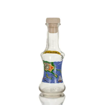 Transparent glaskaraff med tryck, kök, raki, tsikoudia Kök & glas 29 - grifon.se 