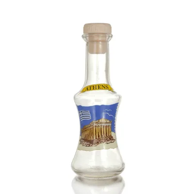 Transparent glaskaraff med tryck, kök, raki, tsikoudia Kök & glas 33 - grifon.se 