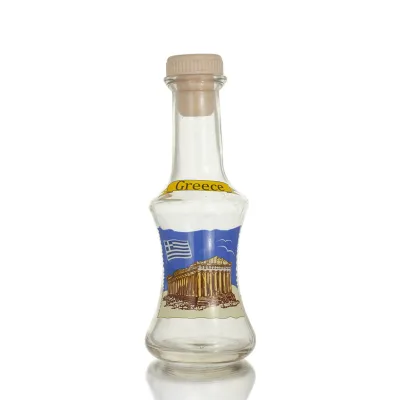Transparent glaskaraff med tryck, kök, raki, tsikoudia Kök & glas 37 - grifon.se 