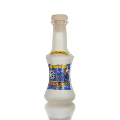Transparent glaskaraff med tryck, kök, raki, tsikoudia Kök & glas 22 - grifon.se 