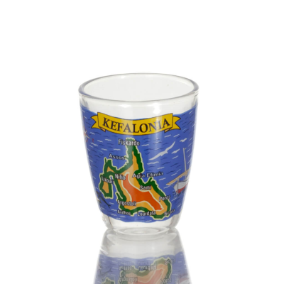 Karaff Set med 2 shots genomskinligt glas med tryck, kÃ¶k, raki, tsikoudia KÃ¶k & glas 5 - grifon.se 