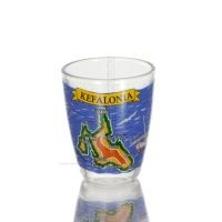 Carafe Set of 2 shots transparent glass with print, kitchen, raki, tsikoudia Kitchen & glasses 5 - grifon.se 