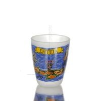 Carafe Set of 2 shots transparent glass with print, kitchen, raki, tsikoudia Kitchen & glasses 5 - grifon.se 