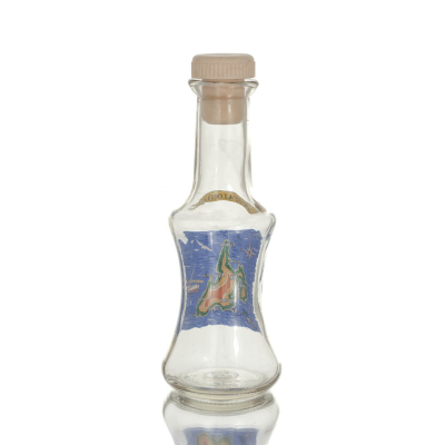 Karaff Set med 4 shots genomskinligt glas med tryck, kÃ¶k, raki, tsikoudia KÃ¶k & glas 4 - grifon.se 