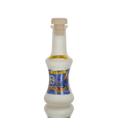 Karaff Set med 4 shots genomskinligt glas med tryck, kök, raki, tsikoudia Kök & glas 3 - grifon.se 