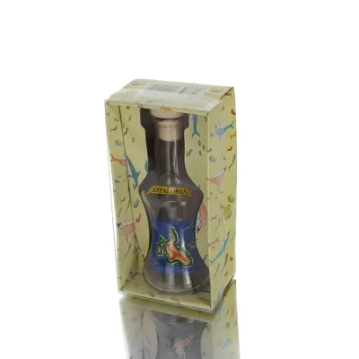 Karaff i transparent glaslåda med tryck, kök, raki, tsikoudia Kök & glas 1 - grifon.se 