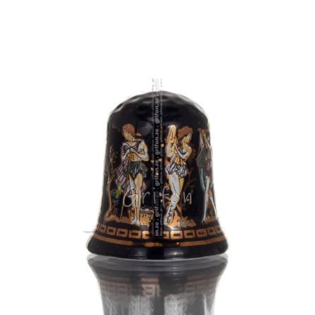 Sy fingerborg med arkaiskt tryck, New Bone China som porslin Kök & glas 1 - grifon.se 