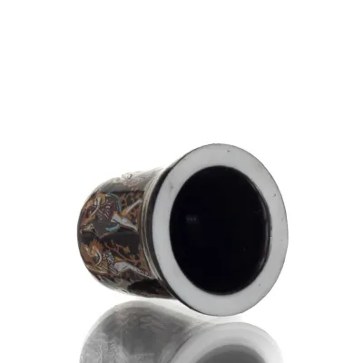 Sy fingerborg med arkaiskt tryck, New Bone China som porslin Kök & glas 7 - grifon.se 