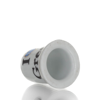 Sy fingerborg med Greklandstryck, New Bone China som porslin Kök & glas 3 - grifon.se 