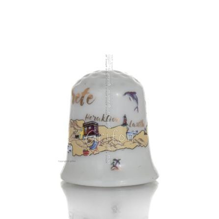 Sy fingerborg med Kretatryck, New Bone China som porslin Kök & glas 1 - grifon.se