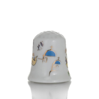 Δαχτυλήθρες Ραπτικής με Κρήτη στάμπα, New Bone China σαν πορσελάνη Κουζίνας κ υαλικά 2 - grifon.se 