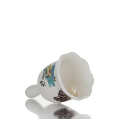 Καμπανάκι με Crete στάμπα 8,5εκ New Bone China σαν πορσελάνη, διακοσμητικό Κουζίνας κ υαλικά 4 - grifon.se 