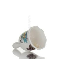 Bell with Crete print 8.5cm New Bone China like porcelain, decorative Kitchen & glasses 4 - grifon.se 