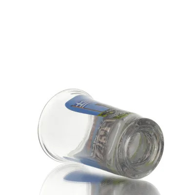 Transparent glas snapsglas 7cm med Parthenon tryck, kök, raki, tsikoudia, snapsglas Kök & glas 4 - grifon.se 