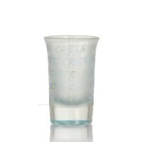 SandblÃ¤stringsskott blÃ¥ 7cm Kreta KÃ¶k & glas 2 - grifon.se 