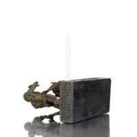 Theseus & Minotaur: The Last Battle of One, Minoan Civilization 11.5cm Full Alabaster Statuette, Ancient Greece Polyester 9 - gr