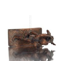 Theseus & Minotaur: The Last Battle of One, Minoan Civilization 16cm Full Alabaster Statuette, Ancient Greece Polyester 6 - grif