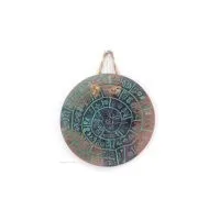 Phaistos Disc: The Unsolved Mystery, Hängande liten 9 cm alabaster, minoisk kultur, väggmonterad, antikens Grekland Polyester 5 