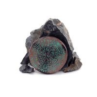 Phaistos Disc: The Unsolved Mystery, Small 9cm Alabaster, Minoan Civilization, Ancient Greece Polyester 1 - grifon.se 