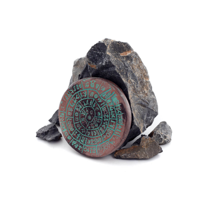 Δίσκος Φαιστού: Το άλυτο μυστήριο, μικρός 9εκ από αλάβαστρο, μινωικός πολιτισμός, αρχαία Ελλάδα Πολυεστερικά 2 - grifon.se 