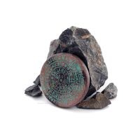 Phaistos Disc: The Unsolved Mystery, Small 9cm Alabaster, Minoan Civilization, Antikens Grekland Polyester 2 - grifon.se 