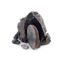 Phaistos Disc: The Unsolved Mystery, Small 9cm Alabaster, Minoan Civilization, Antikens Grekland Polyester 3 - grifon.se 