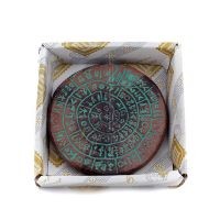 Phaistos Disc: The Unsolved Mystery, Small 9cm Alabaster, Minoan Civilization, Ancient Greece Polyester 4 - grifon.se 