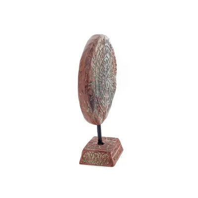 Phaistos Disc: The Unsolved Mystery, 13cm Alabaster Embossed Base, Minoan Civilization, Ancient Greece Polyester 5 - grifon.se 