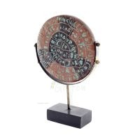 Phaistos Disc: The Unsolved Mystery, 28cm Alabaster Marble Base Type, minoisk civilisation, antikens Grekland Polyester 2 - grif