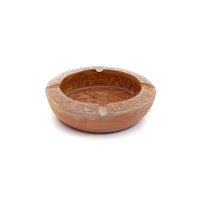 Askfat, arkaisk askfat i alabaster, Med prestationsinitialer Polyester 4 - grifon.se 