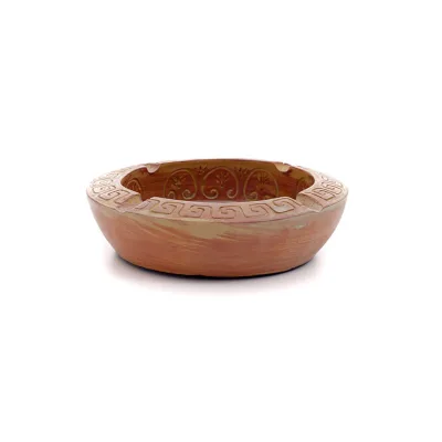 Askfat, arkaisk askfat i alabaster, Med prestationsinitialer Polyester 5 - grifon.se 