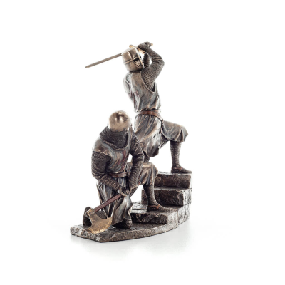 Knights in Battle Set Veronese Bronze Elektrolytisk Helkroppsstatyett Veronese 5 - grifon.se 