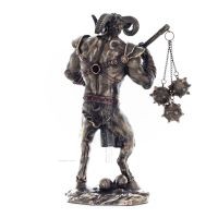 Minotaur: Son of Pasiphae Queen of Knossos Minoan Civilization 21cm Veronese Bronze Electrolysis Statuette Veronese 4 - grifon.s